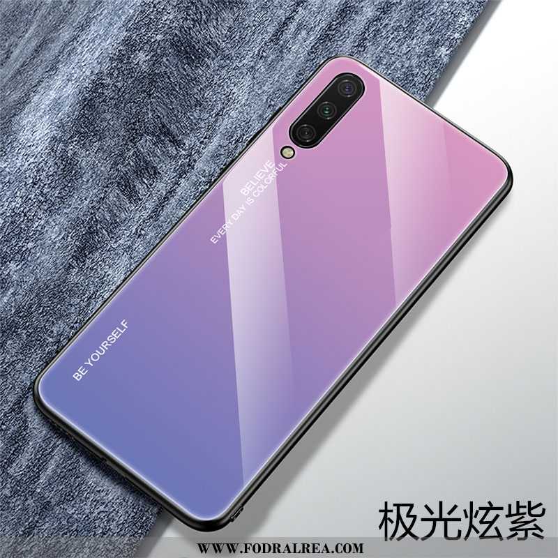 Fodral Xiaomi Mi A3 Personlighet Purpur, Skal Xiaomi Mi A3 Kreativa Glas Lila