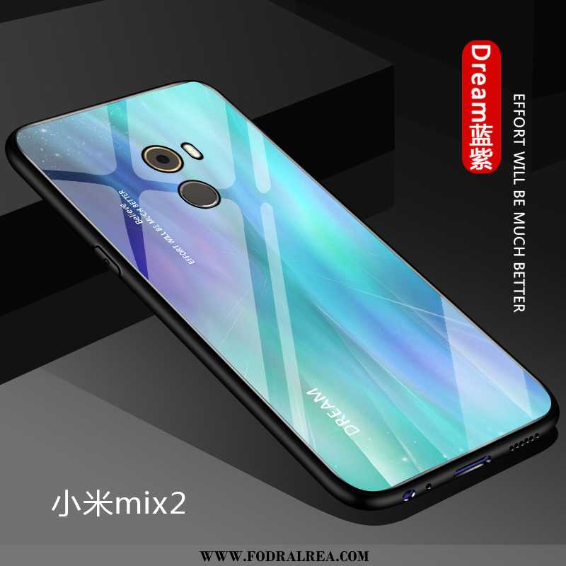 Fodral Xiaomi Mi Mix 2 Super Hård Skal, Skal Xiaomi Mi Mix 2 Tunn Personlighet Blå