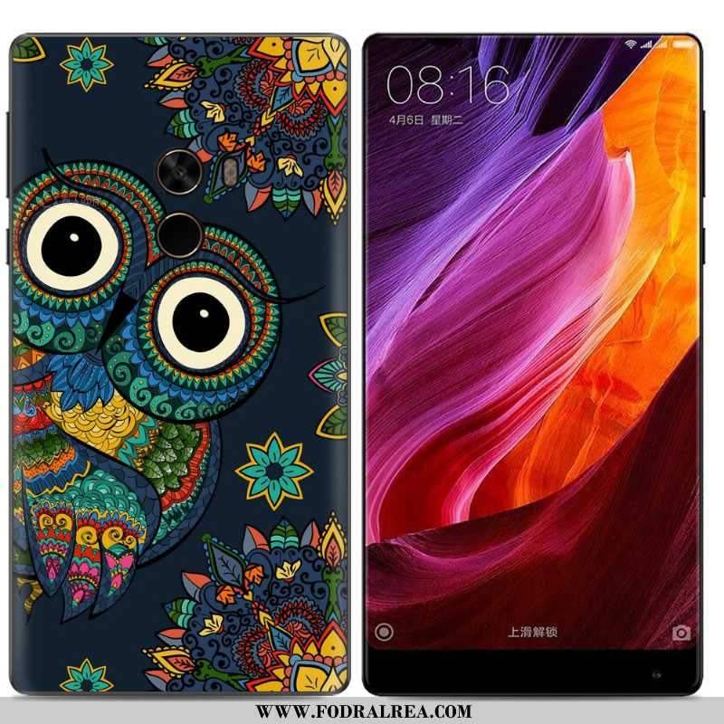 Fodral Xiaomi Mi Mix 2 Trend Oljemålning Liten, Skal Xiaomi Mi Mix 2 Mjuk Gul