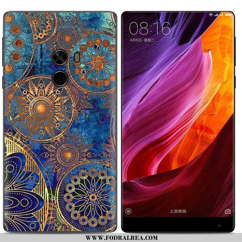 Fodral Xiaomi Mi Mix 2 Trend Oljemålning Liten, Skal Xiaomi Mi Mix 2 Mjuk Gul