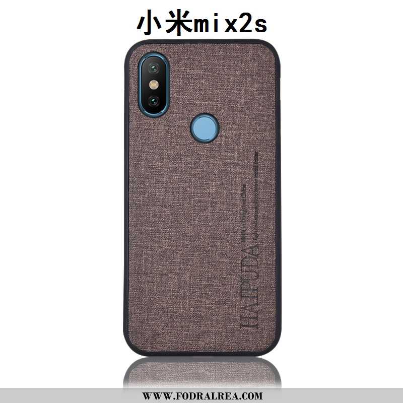 Fodral Xiaomi Mi Mix 2s Läderfodral Rosa Liten, Skal Xiaomi Mi Mix 2s Skydd