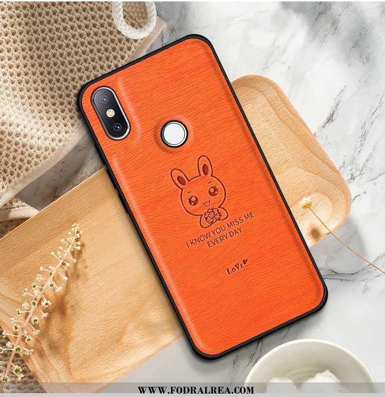 Fodral Xiaomi Mi Mix 2s Mönster Hård Kreativa, Skal Xiaomi Mi Mix 2s Trend Vacker Orange