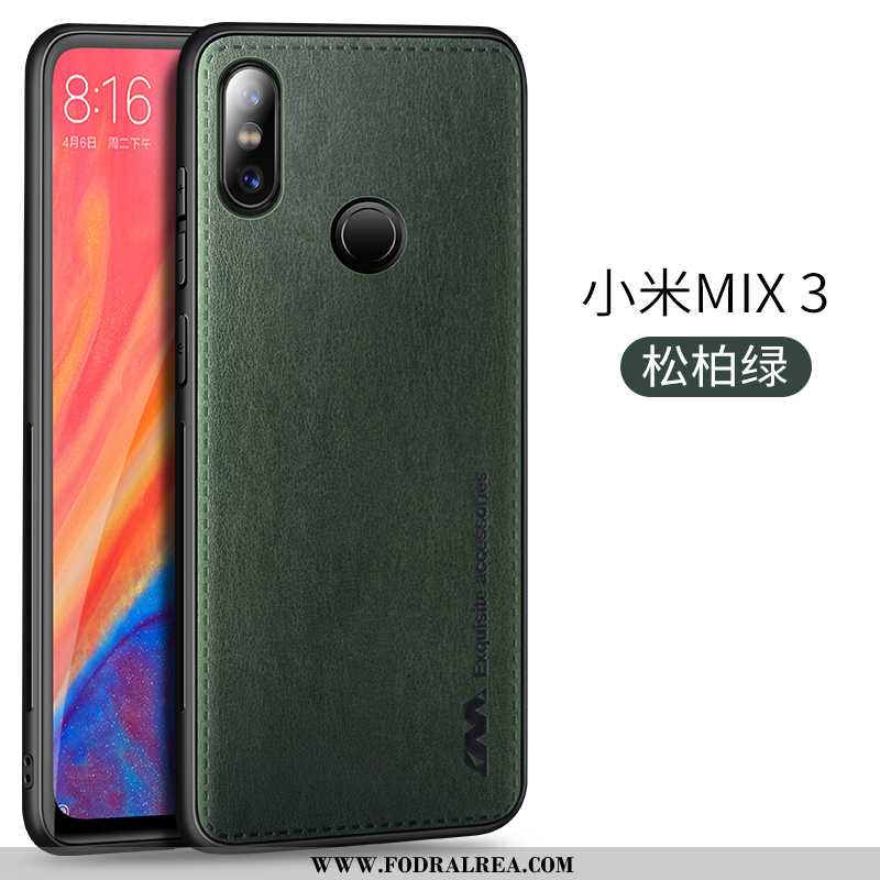 Fodral Xiaomi Mi Mix 3 Super Kreativa Fodral, Skal Xiaomi Mi Mix 3 Tunn Skydd Bruna