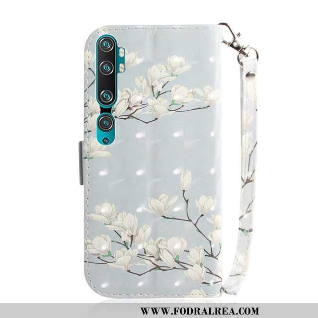 Fodral Xiaomi Mi Note 10 Mjuk Clamshell Fallskydd, Skal Xiaomi Mi Note 10 Silikon Vacker Vita