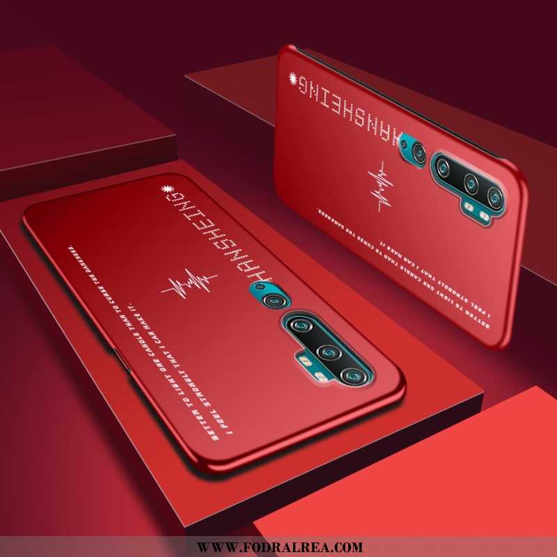 Fodral Xiaomi Mi Note 10 Nubuck Net Red All Inclusive, Skal Xiaomi Mi Note 10 Personlighet Purpur Li