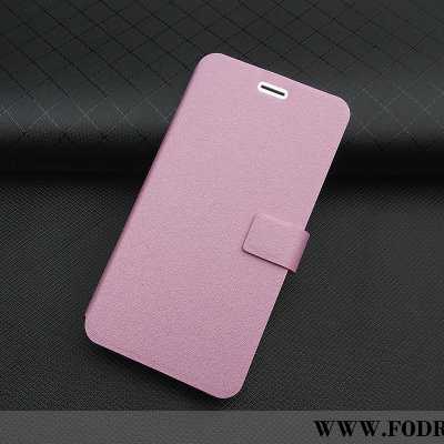 Fodral Xiaomi Redmi 5 Läderfodral Röd Rosa, Skal Xiaomi Redmi 5 Mjuk Rosa