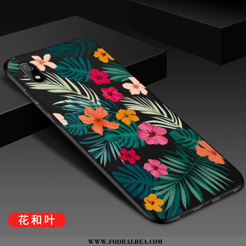 Fodral Xiaomi Redmi 7a Kreativa Net Red Tunn, Skal Xiaomi Redmi 7a Trend Kinesisk Drake Svarta