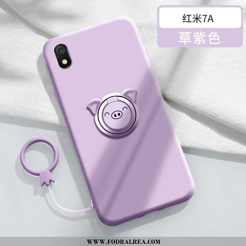 Fodral Xiaomi Redmi 7a Mjuk Super Kreativa, Skal Xiaomi Redmi 7a Silikon Personlighet Lila