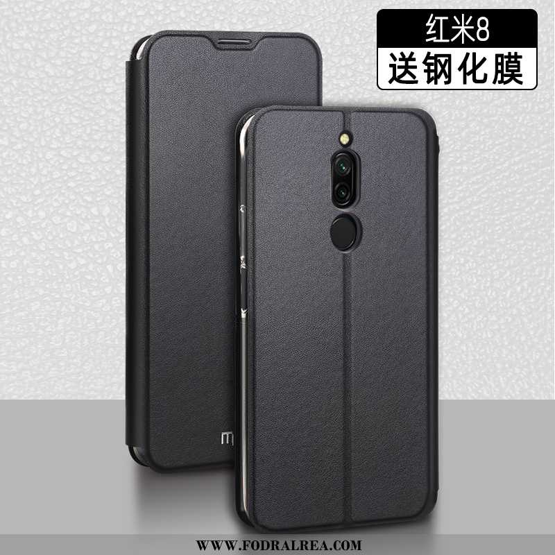 Fodral Xiaomi Redmi 8 Skydd Mjuk Personlighet, Skal Xiaomi Redmi 8 Läderfodral Kreativa Röd