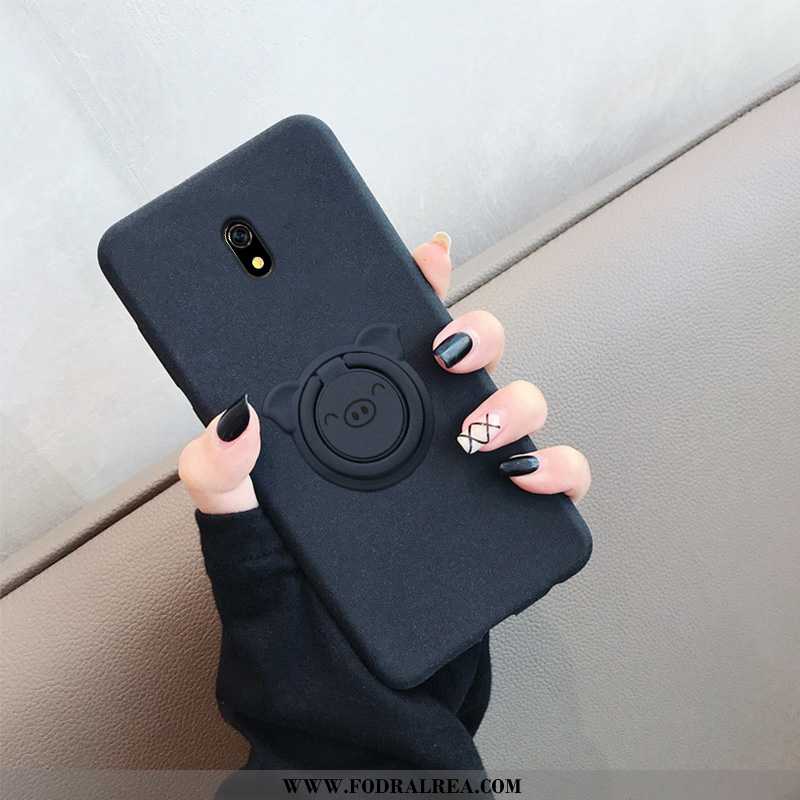 Fodral Xiaomi Redmi 8a Personlighet Nubuck Fallskydd, Skal Xiaomi Redmi 8a Trend Mobil Telefon Grå