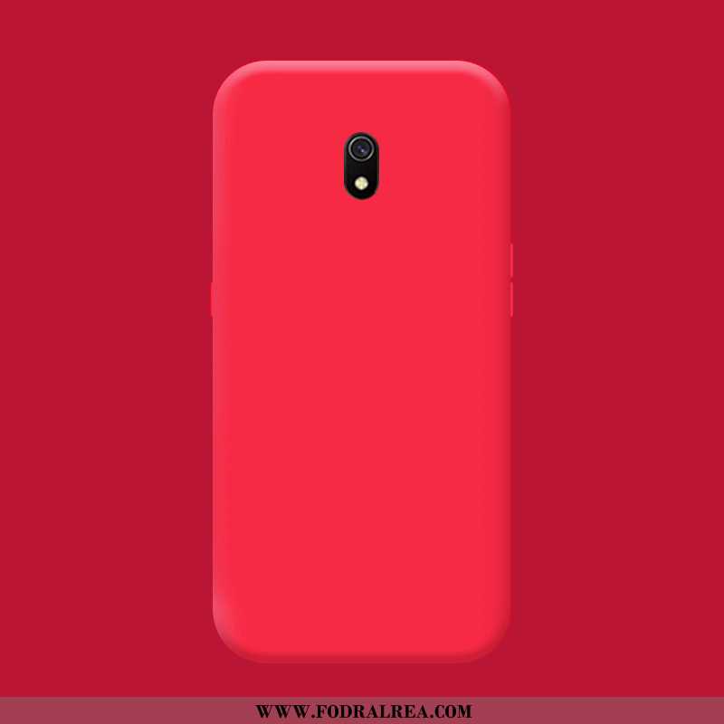 Fodral Xiaomi Redmi 8a Silikon Liten Röd, Skal Xiaomi Redmi 8a Skydd Nubuck Blå