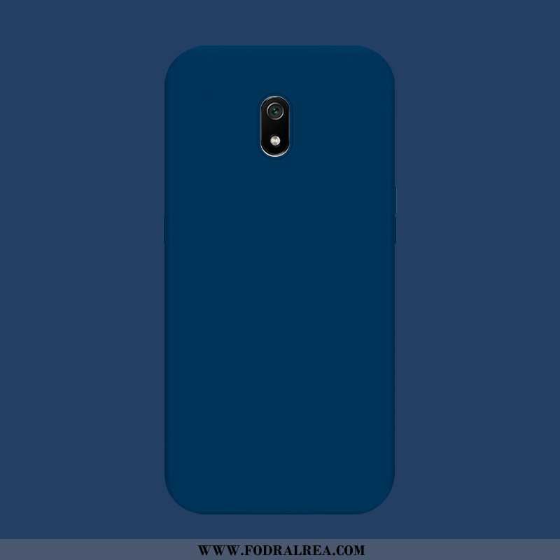 Fodral Xiaomi Redmi 8a Silikon Liten Röd, Skal Xiaomi Redmi 8a Skydd Nubuck Blå