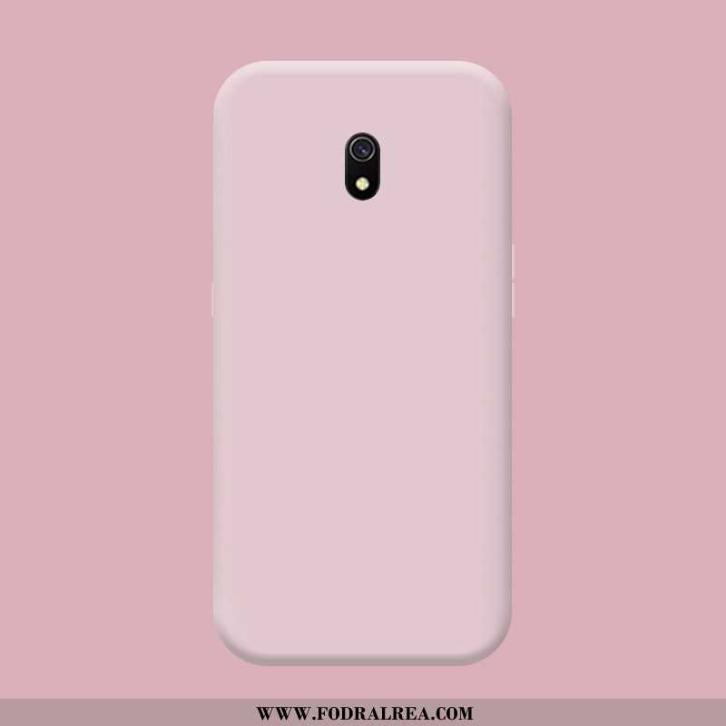 Fodral Xiaomi Redmi 8a Silikon Liten Röd, Skal Xiaomi Redmi 8a Skydd Nubuck Blå