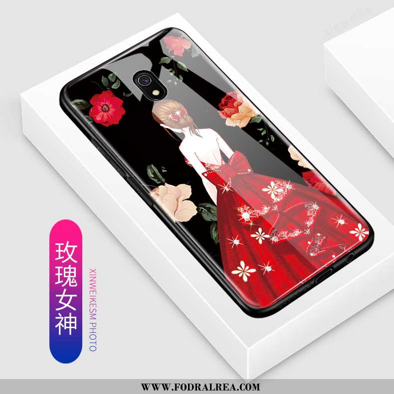 Fodral Xiaomi Redmi 8a Skydd Röd, Skal Xiaomi Redmi 8a Glas Vacker Rosa