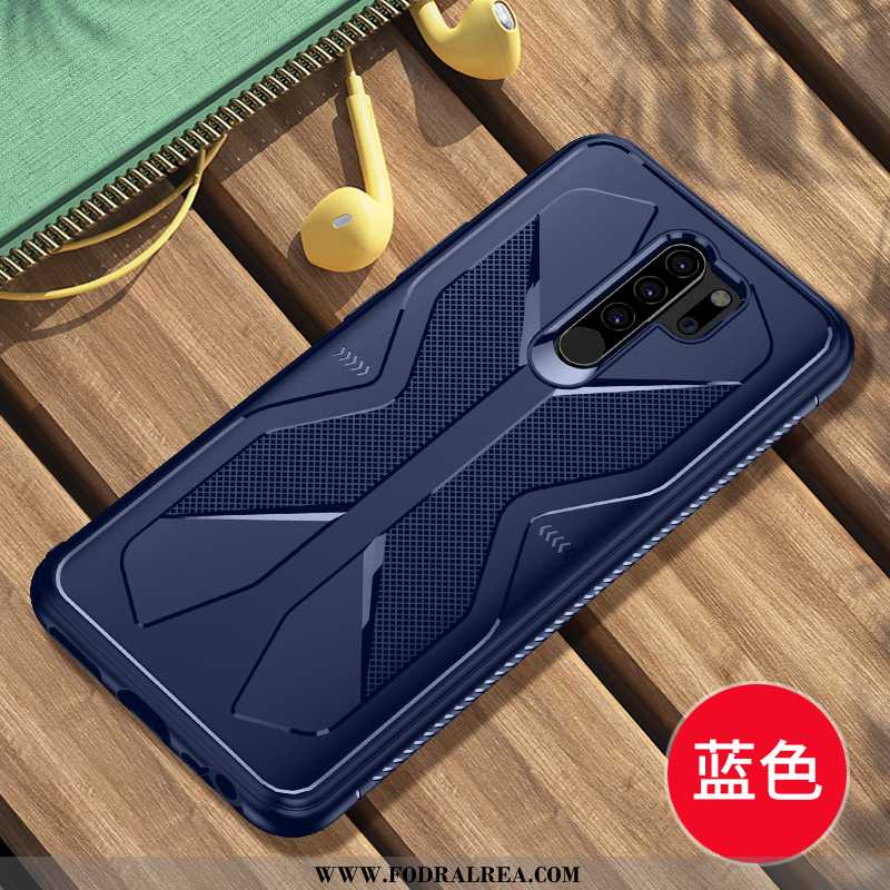 Fodral Xiaomi Redmi 9 Personlighet Svart Skydd, Skal Xiaomi Redmi 9 Kreativa Nubuck Svarta