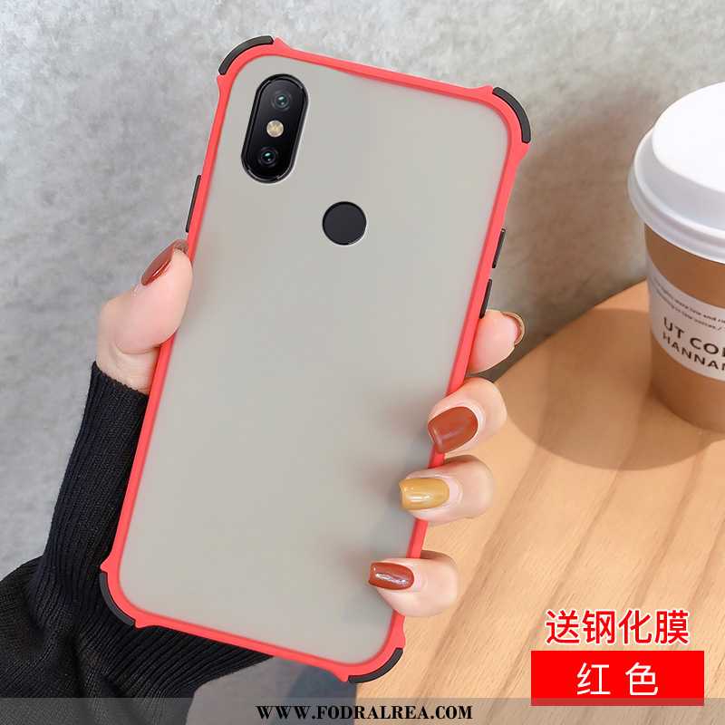 Fodral Xiaomi Redmi Note 6 Pro Nubuck All Inclusive Fallskydd, Skal Xiaomi Redmi Note 6 Pro Skydd Li