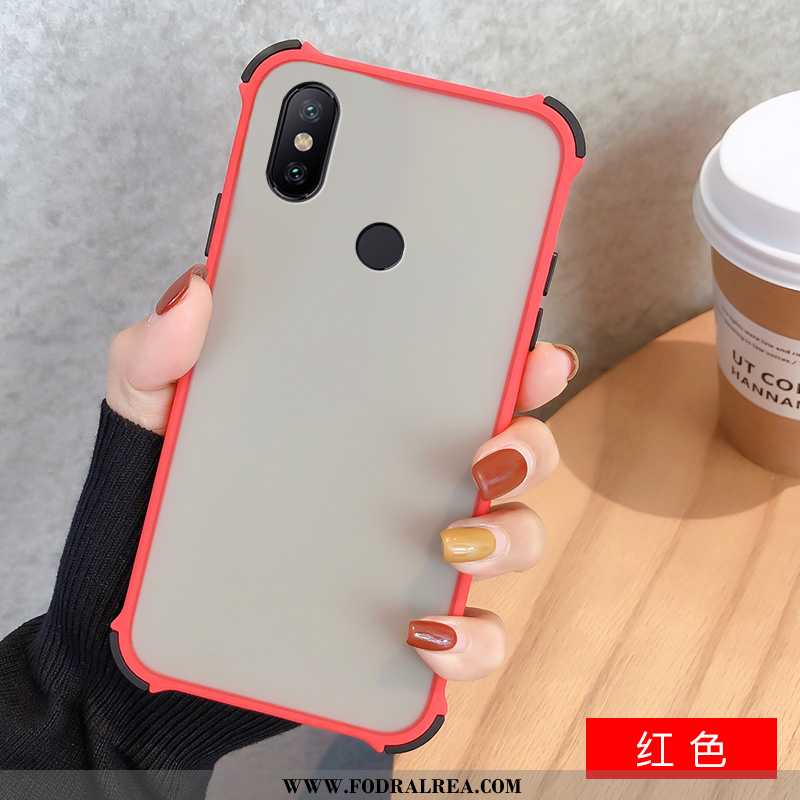 Fodral Xiaomi Redmi Note 6 Pro Nubuck All Inclusive Fallskydd, Skal Xiaomi Redmi Note 6 Pro Skydd Li