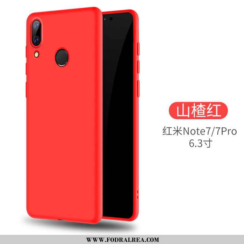 Fodral Xiaomi Redmi Note 7 Skydd Skal Gul, Xiaomi Redmi Note 7 Personlighet Mjuk Gul