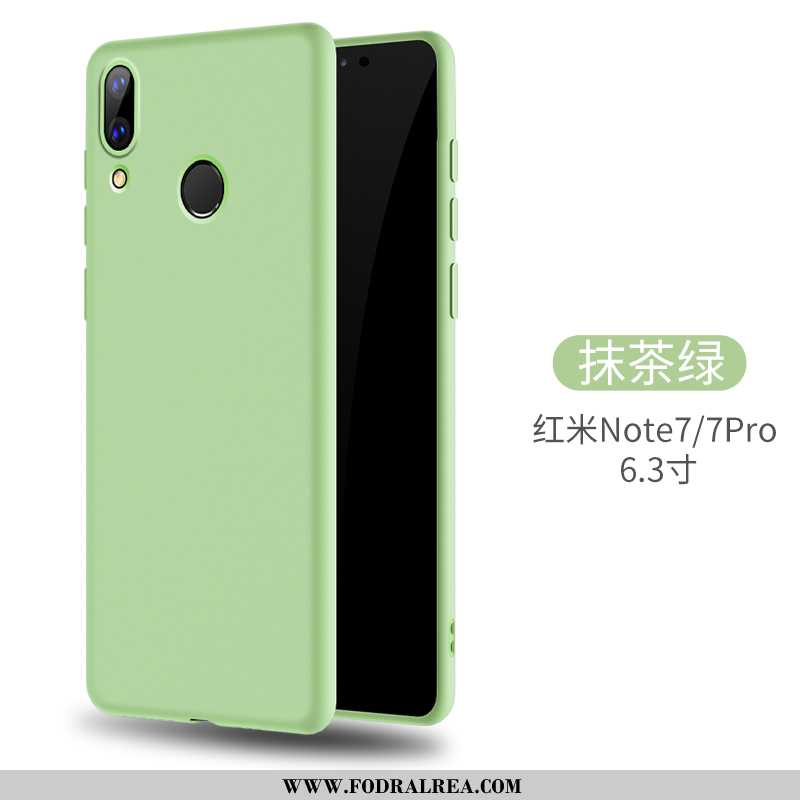 Fodral Xiaomi Redmi Note 7 Skydd Skal Gul, Xiaomi Redmi Note 7 Personlighet Mjuk Gul