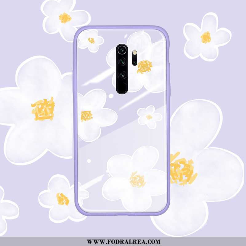 Fodral Xiaomi Redmi Note 8 Pro Glas All Inclusive Purpur, Skal Xiaomi Redmi Note 8 Pro Personlighet 