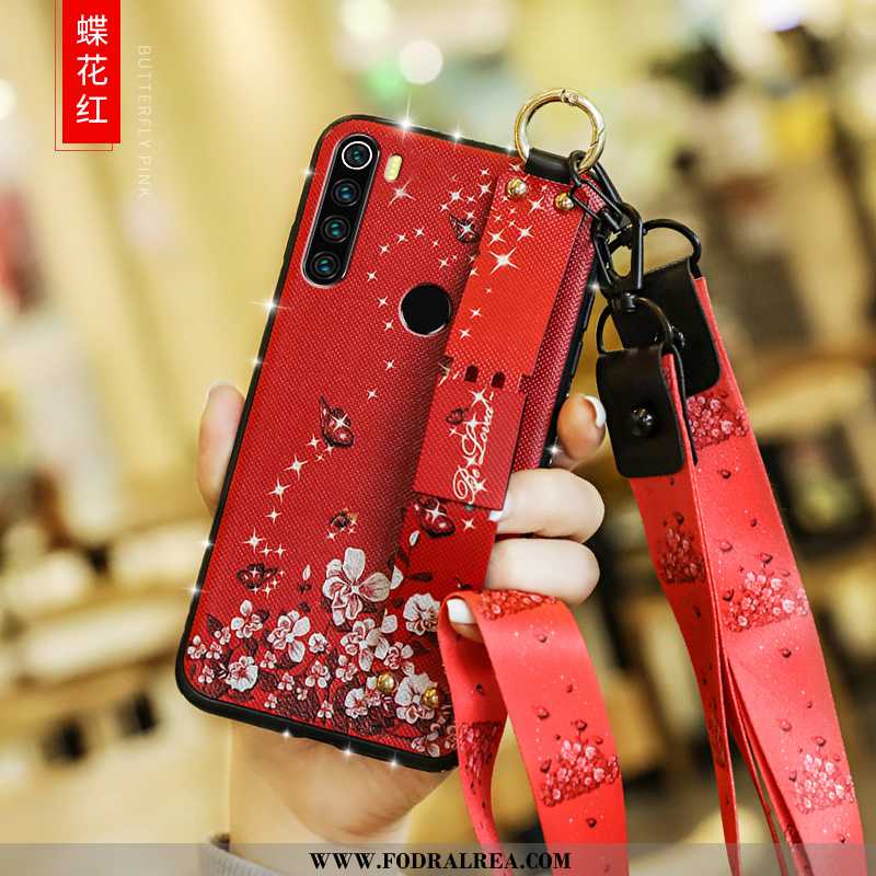 Fodral Xiaomi Redmi Note 8t Mjuk Fallskydd Net Red, Skal Xiaomi Redmi Note 8t Silikon Personlighet R