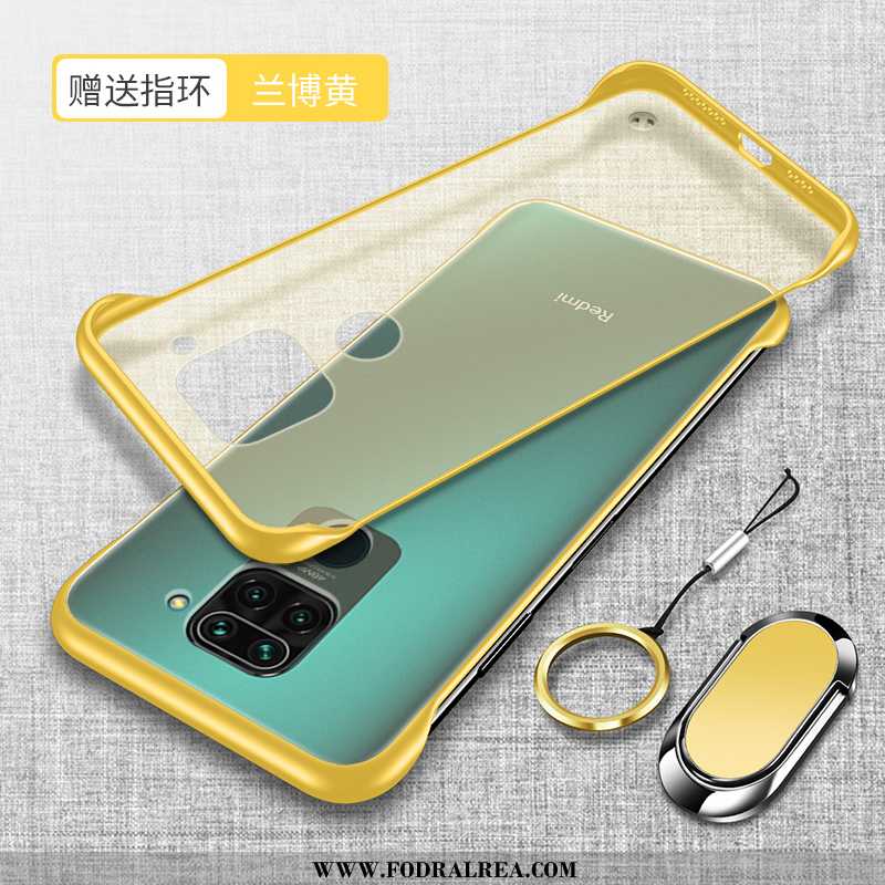 Fodral Xiaomi Redmi Note 9 Mjuk Hård Transparent, Skal Xiaomi Redmi Note 9 Silikon Liten Gul