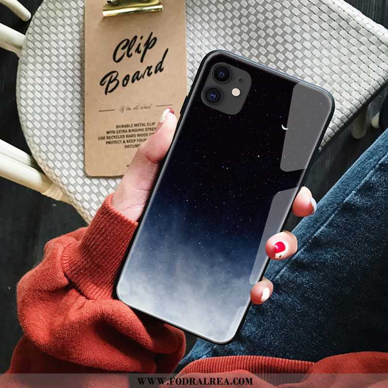 Fodral iPhone 11 Personlighet Tunn Mobil Telefon, Skal iPhone 11 Kreativa Silikon Svarta