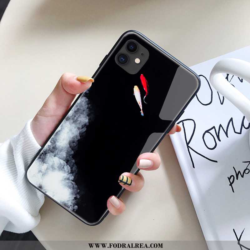 Fodral iPhone 11 Personlighet Tunn Mobil Telefon, Skal iPhone 11 Kreativa Silikon Svarta