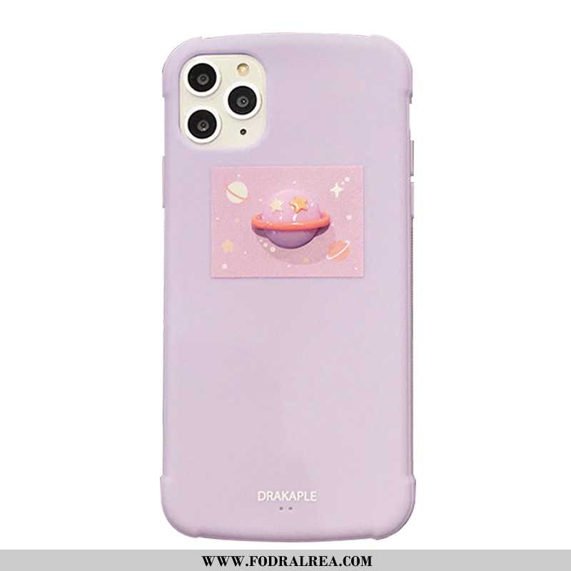 Fodral iPhone 11 Pro Mjuk Rosa Planet, Skal iPhone 11 Pro Nubuck Mobil Telefon