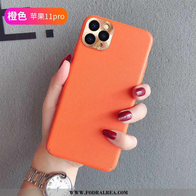 Fodral iPhone 11 Pro Personlighet Par Skydd, Skal iPhone 11 Pro Kreativa Net Red Orange