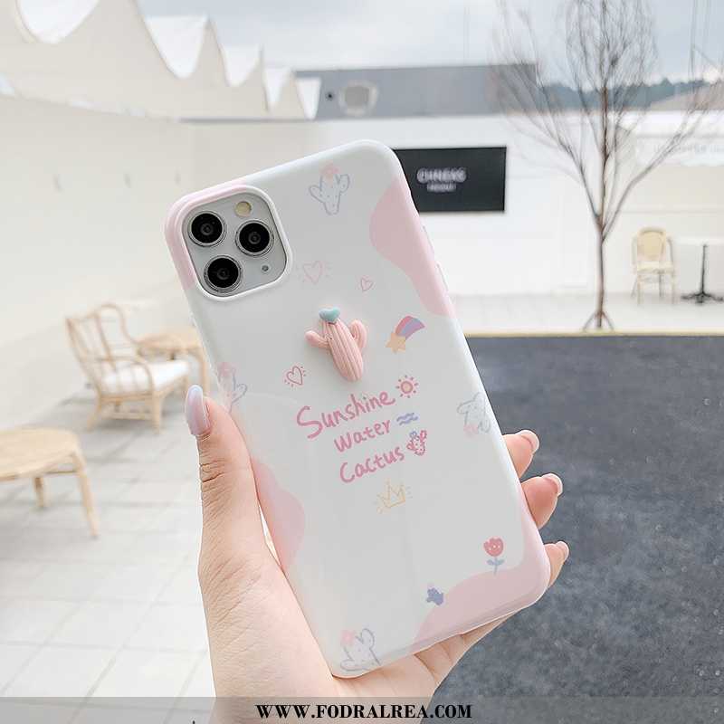 Fodral iPhone 11 Pro Super Personlighet Tredimensionell, Skal iPhone 11 Pro Mjuk Mobil Telefon Rosa