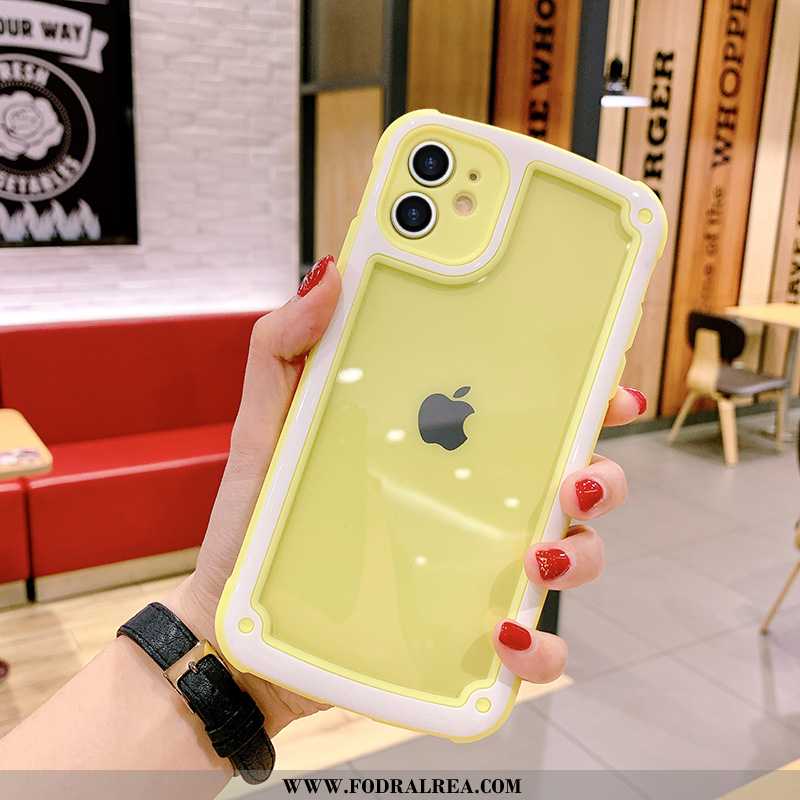 Fodral iPhone 11 Skydd Skal Mobil Telefon, iPhone 11 Transparent Kinesisk Drake Lila