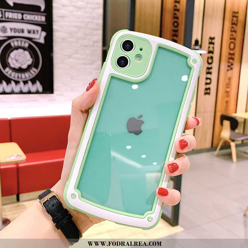 Fodral iPhone 11 Skydd Skal Mobil Telefon, iPhone 11 Transparent Kinesisk Drake Lila