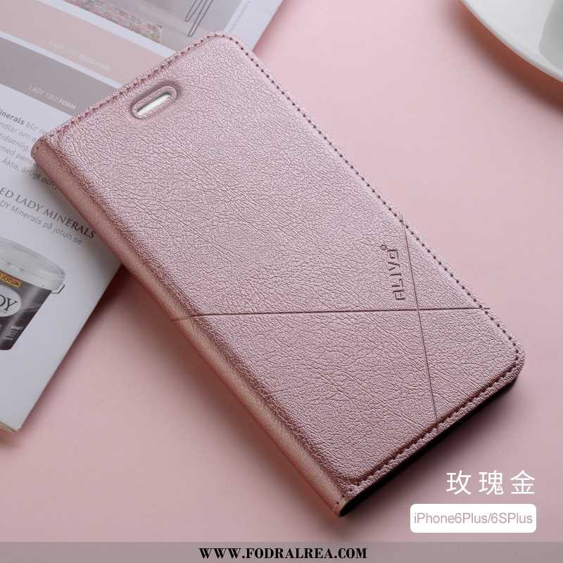 Fodral iPhone 6/6s Plus Mjuk Skal Mobil Telefon, iPhone 6/6s Plus Silikon Fallskydd Rosa