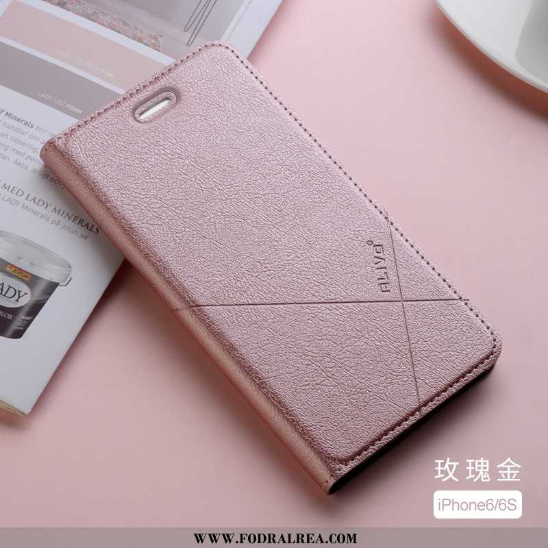 Fodral iPhone 6/6s Plus Mjuk Skal Mobil Telefon, iPhone 6/6s Plus Silikon Fallskydd Rosa