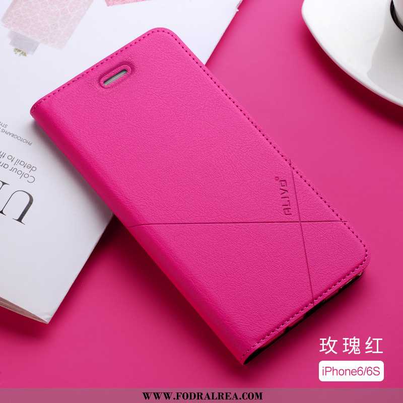 Fodral iPhone 6/6s Plus Mjuk Skal Mobil Telefon, iPhone 6/6s Plus Silikon Fallskydd Rosa