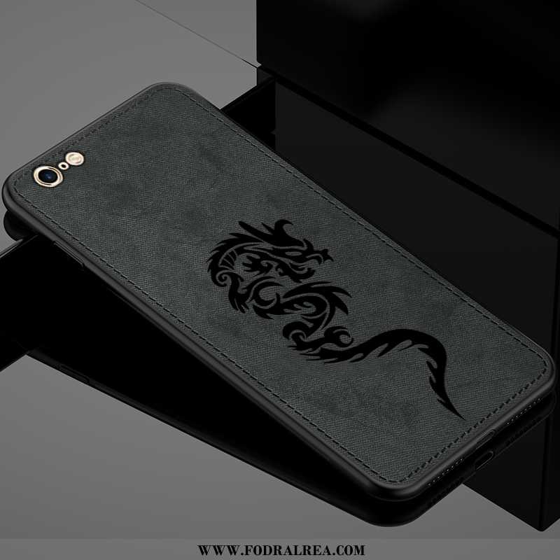 Fodral iPhone 6/6s Skydd Skal Liten, iPhone 6/6s Nubuck Kreativa Röd