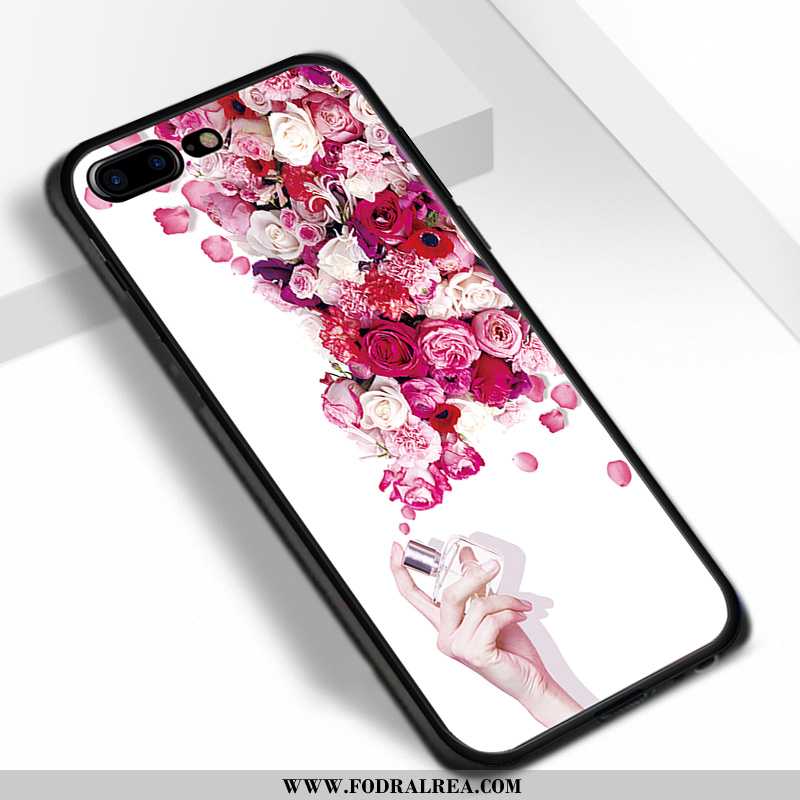 Fodral iPhone 7 Plus Skydd Pu Fodral, Skal iPhone 7 Plus Tecknat All Inclusive Rosa