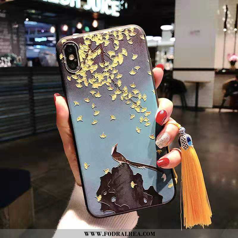 Fodral iPhone Xs Max Mjuk Fallskydd Fodral, Skal iPhone Xs Max Skydd Ny Rosa