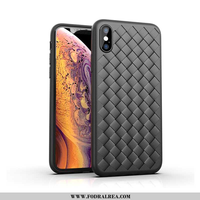 Fodral iPhone Xs Max Skydd Tunn All Inclusive, Skal iPhone Xs Max Kreativa Svarta