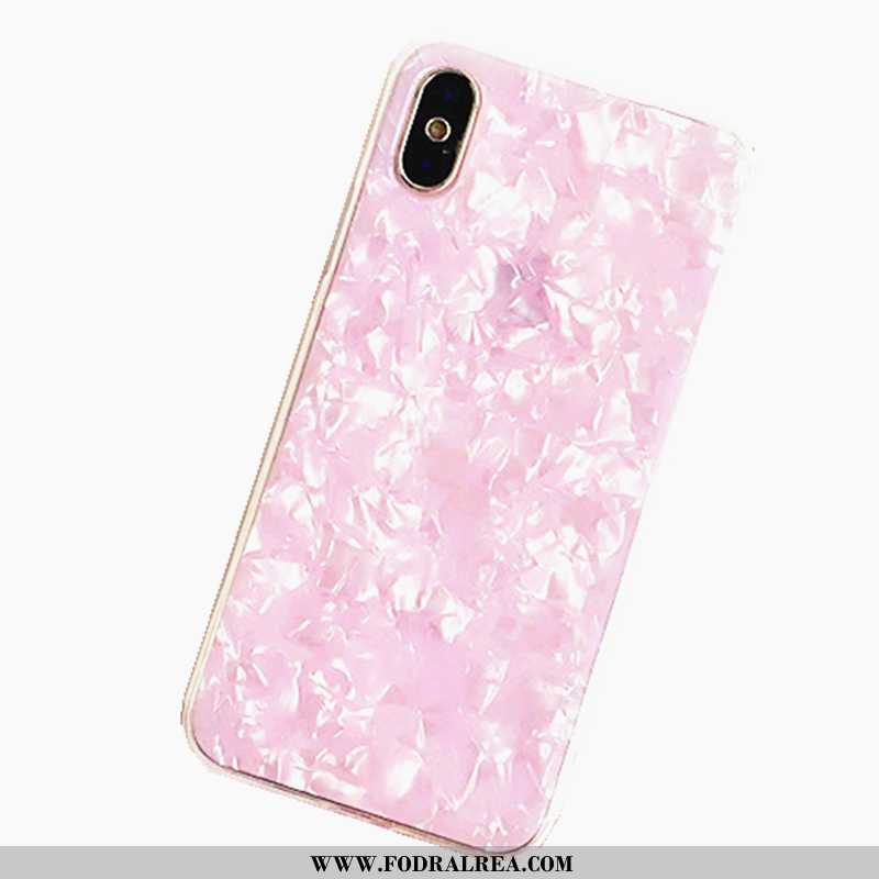 Fodral iPhone Xs Max Trend Fallskydd Skal, Skal iPhone Xs Max Mobil Telefon Rosa