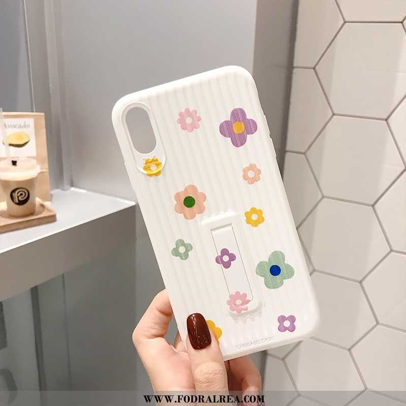 Fodral iPhone Xs Mjuk Enkel Osynlig, Skal iPhone Xs Silikon Kyla Vita