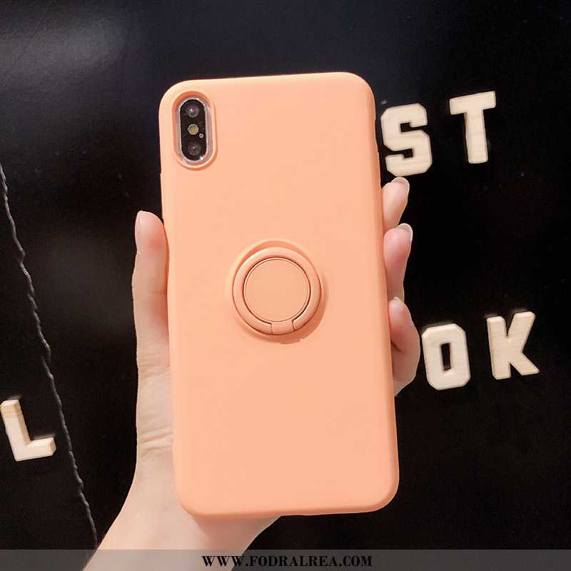 Fodral iPhone Xs Mjuk Kreativa Vind, Skal iPhone Xs Silikon Kinesisk Drake Rosa