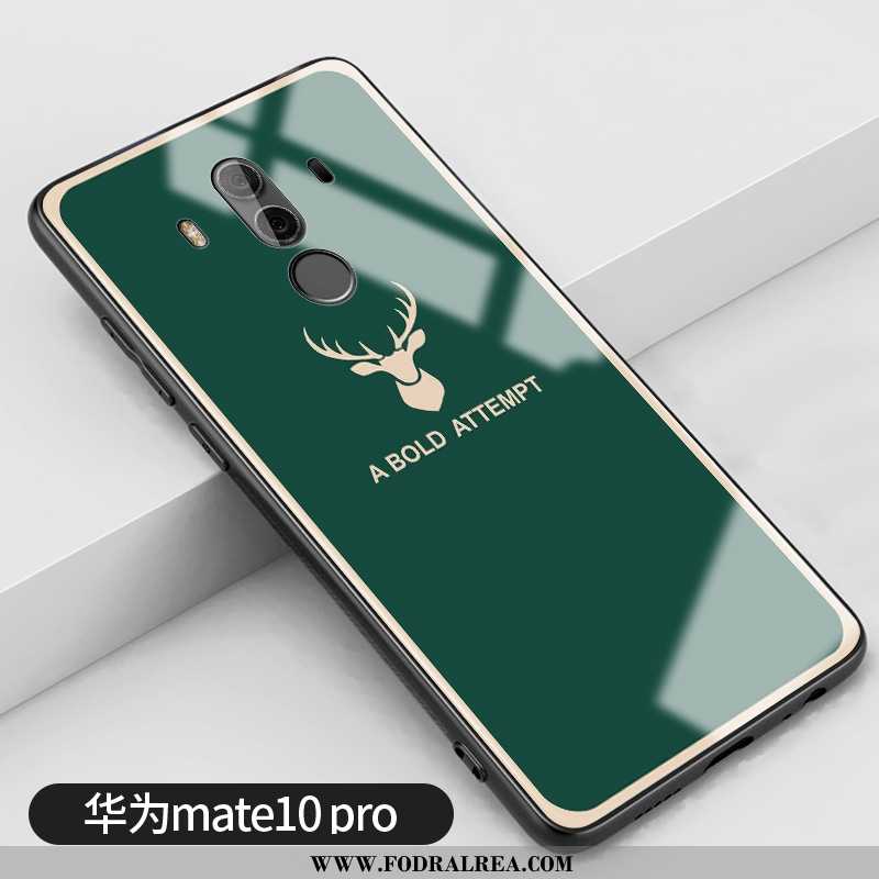 Skal Huawei Mate 10 Pro Kreativa Mobil Telefon Skal, Fodral Huawei Mate 10 Pro Trend Vind Grön