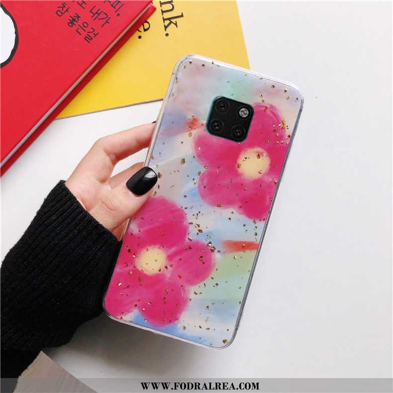 Skal Huawei Mate 20 Pro Silikon Fodral Mjuk, Huawei Mate 20 Pro Skydd Fallskydd Rosa