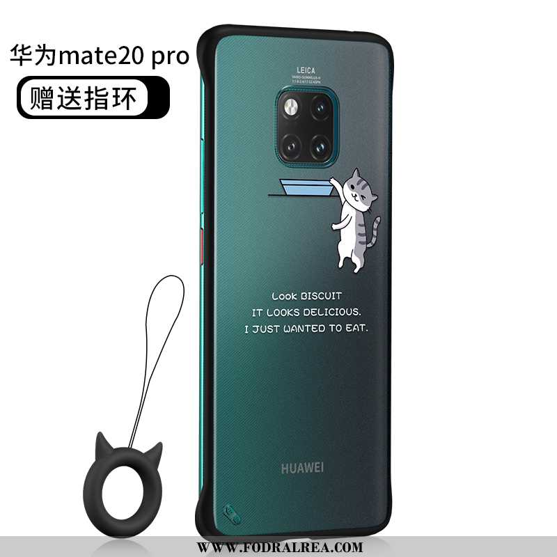 Skal Huawei Mate 20 Pro Trend Silikon Personlighet, Fodral Huawei Mate 20 Pro Super Tecknat Svarta