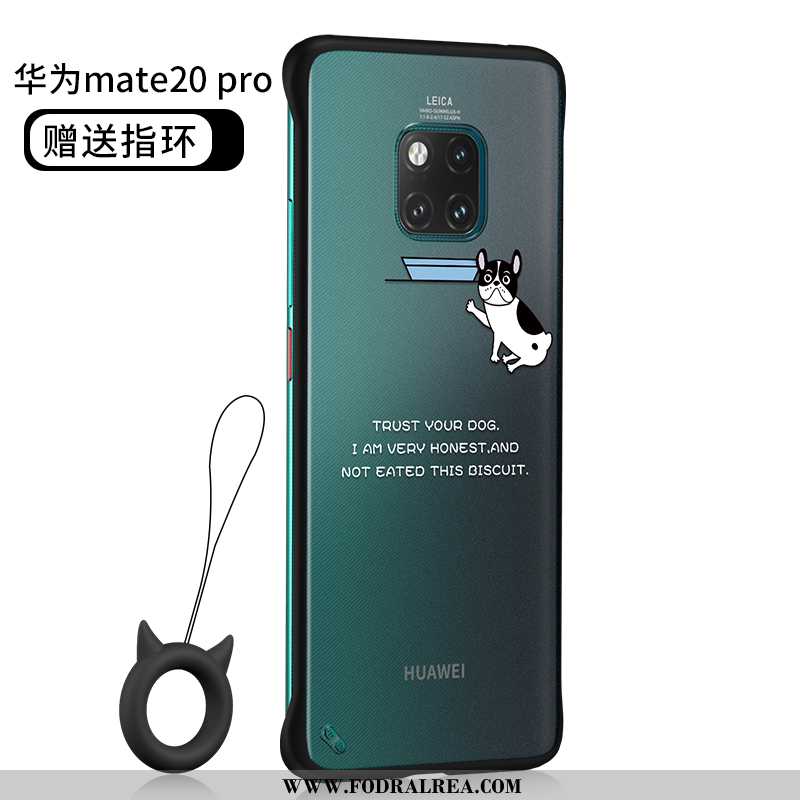 Skal Huawei Mate 20 Pro Trend Silikon Personlighet, Fodral Huawei Mate 20 Pro Super Tecknat Svarta