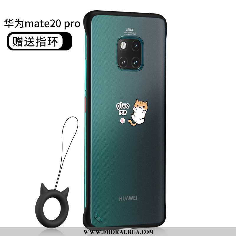 Skal Huawei Mate 20 Pro Trend Silikon Personlighet, Fodral Huawei Mate 20 Pro Super Tecknat Svarta