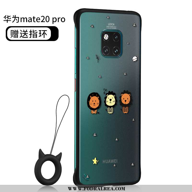 Skal Huawei Mate 20 Pro Trend Silikon Personlighet, Fodral Huawei Mate 20 Pro Super Tecknat Svarta