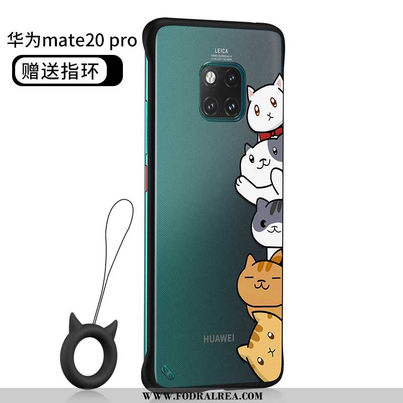 Skal Huawei Mate 20 Pro Trend Silikon Personlighet, Fodral Huawei Mate 20 Pro Super Tecknat Svarta